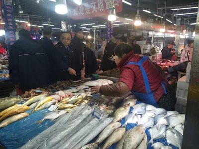 大連水產市場大檢查開始!