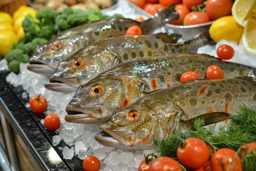 生鮮海鮮水產海產鱈魚 攝影圖