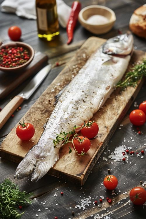 水產鱈魚海鮮產地直采 攝影圖