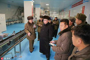 金正恩視察朝鮮肉醬工廠喜笑顏開心情好