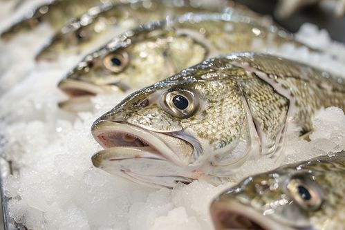 生鮮海鮮水產法國鱈魚 攝影圖