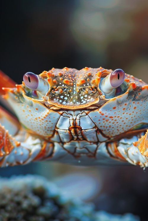 海鮮水產市場螃蟹分類 攝影圖