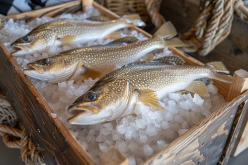 生鮮海鮮水產法國鱈魚 攝影圖