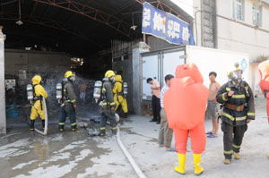 海南三亞市一水產冷凍廠發生氨氣泄漏事故