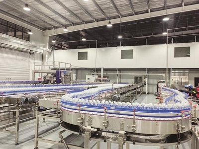 中糧“悅活”天然蘇打水產品舉行首發儀式