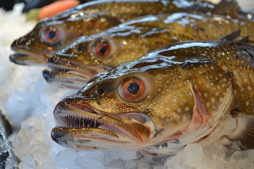 生鮮海鮮水產(chǎn)鱈魚(yú)圖片 攝影圖
