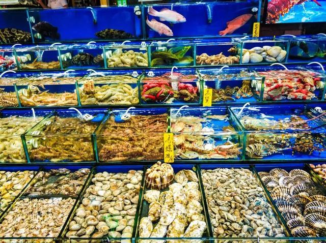 以后買海鮮來這里!黃沙水產(chǎn)新市場~