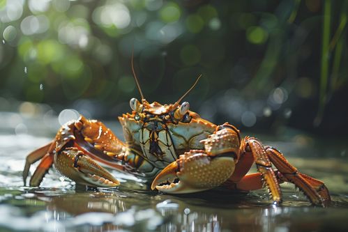 螃蟹攝影與海鮮水產圖庫的藝術探索